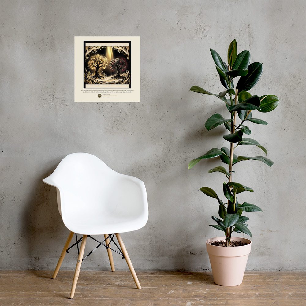 Genesis 2:9 — Enhanced Matte Paper Poster